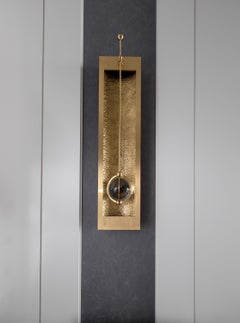 Vega Modern Metal Wall Light with Glass Sphere and Art Deco Vibes