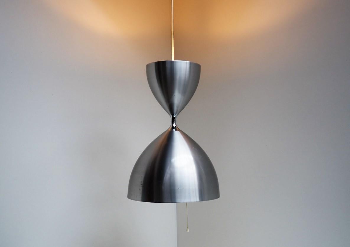 Scandinavian Modern Vega Pendant Designed by Jo Hammerborg for Fog & Mørup, Danish Design, 1960s For Sale