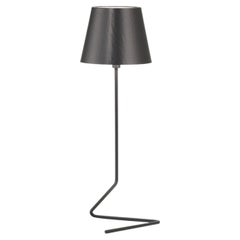 Vega Triangle Titanium & Brass Wireless Table Lamp by I. Harari