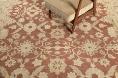 Soumak Sultanabad Design-Teppich mit pflanzlichem Farbstoff