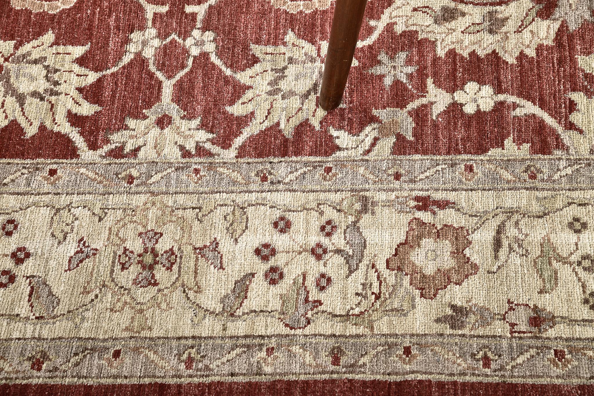 Vegetable Dye Sultanabad Design Rug Divine Collection In New Condition For Sale In WEST HOLLYWOOD, CA