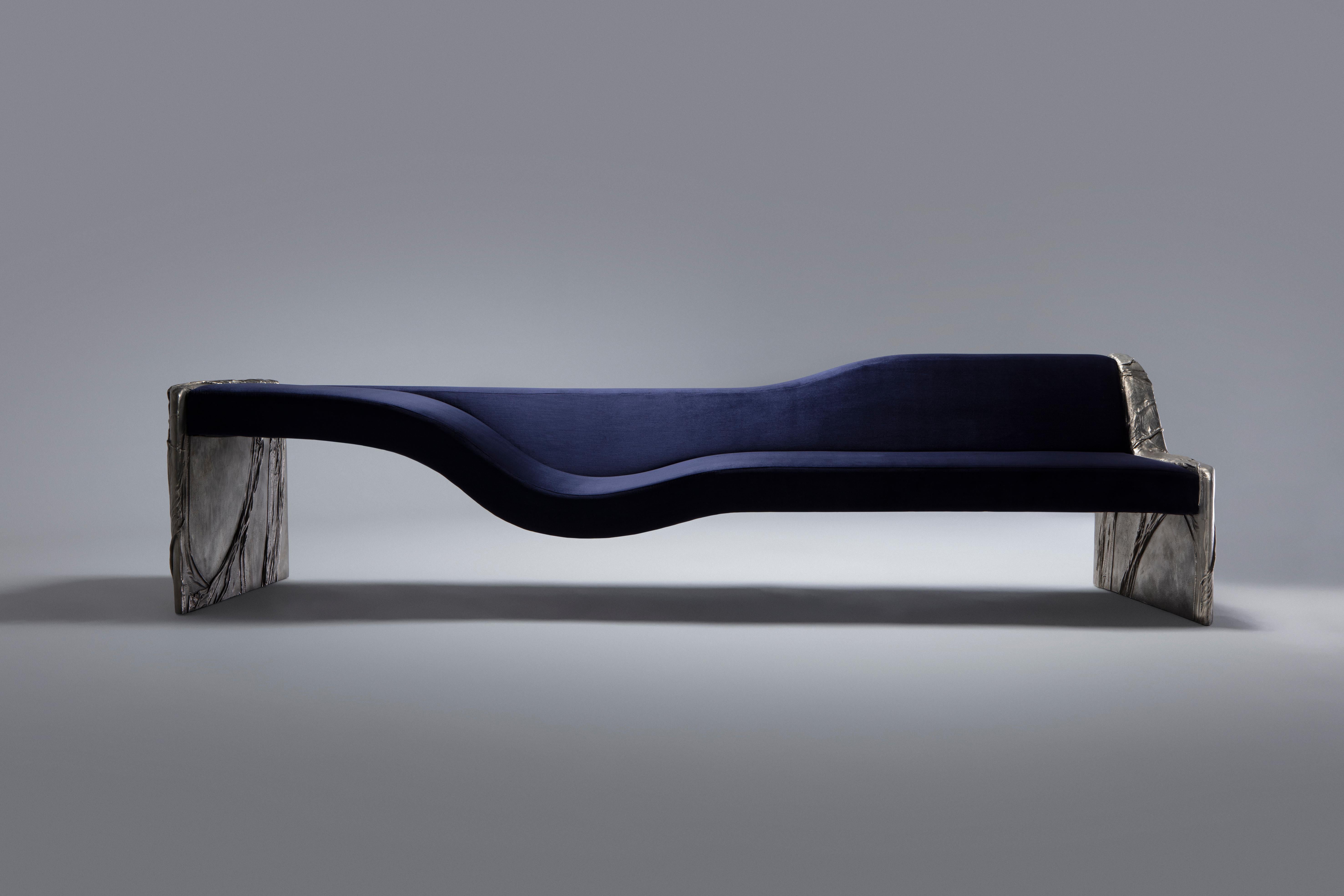 bronze chaise lounge