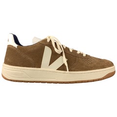 VEJA Size 12 Brown Suede PIERRE Low Top Sneakers