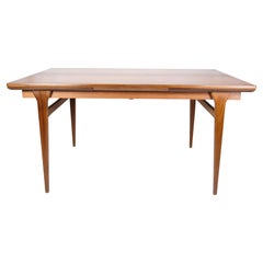 Retro Vejle Møbelfabrik's 1960s Danish Design Dining Table with Dutch Extension