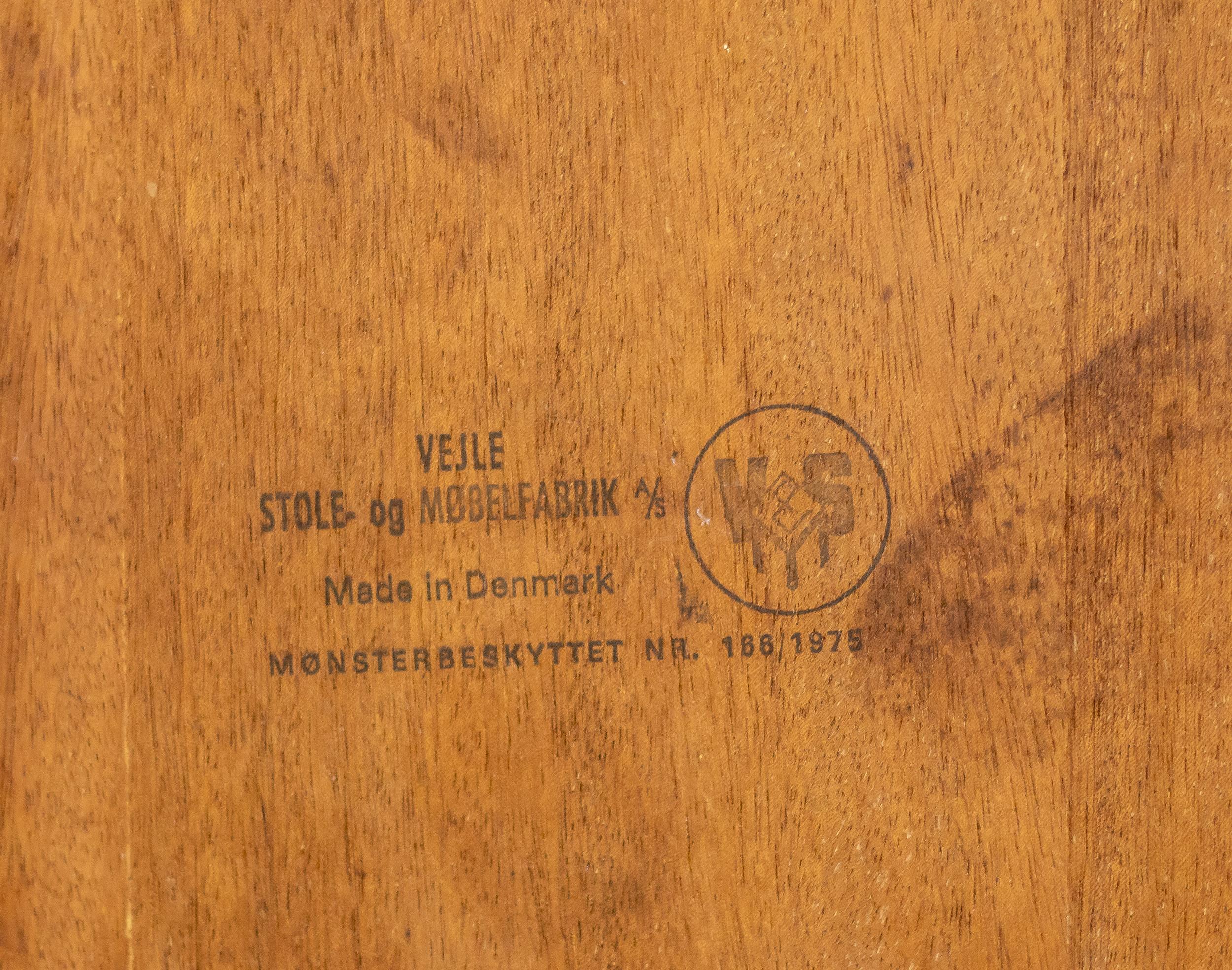 Vejle Rosewood Drop-Leaf Dining Table - Danish Mid-Century Modern Elegance en vente 4