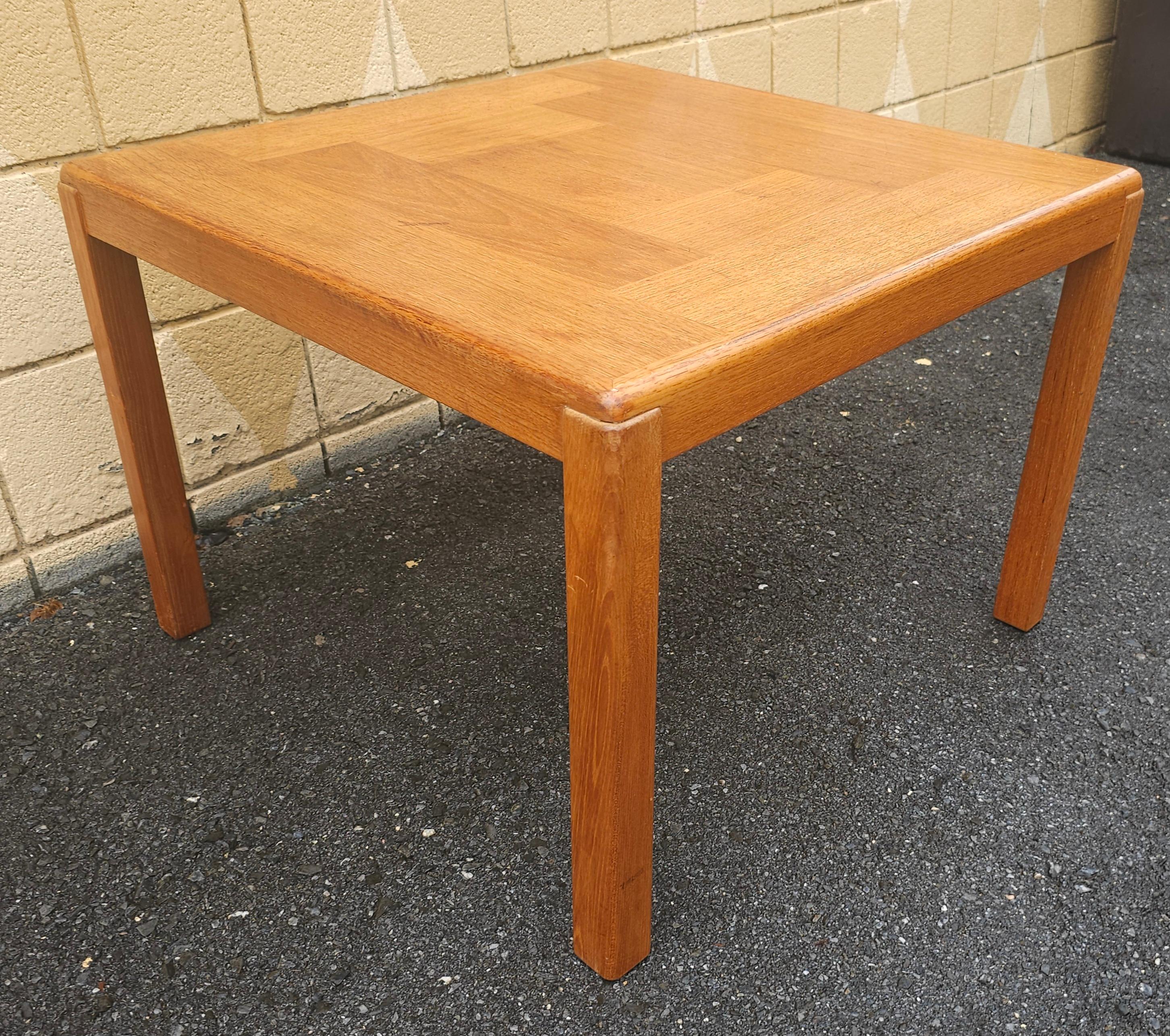 Vejle Stole & Møbelfabrik Danish Modern Teak Side Table In Good Condition For Sale In Germantown, MD