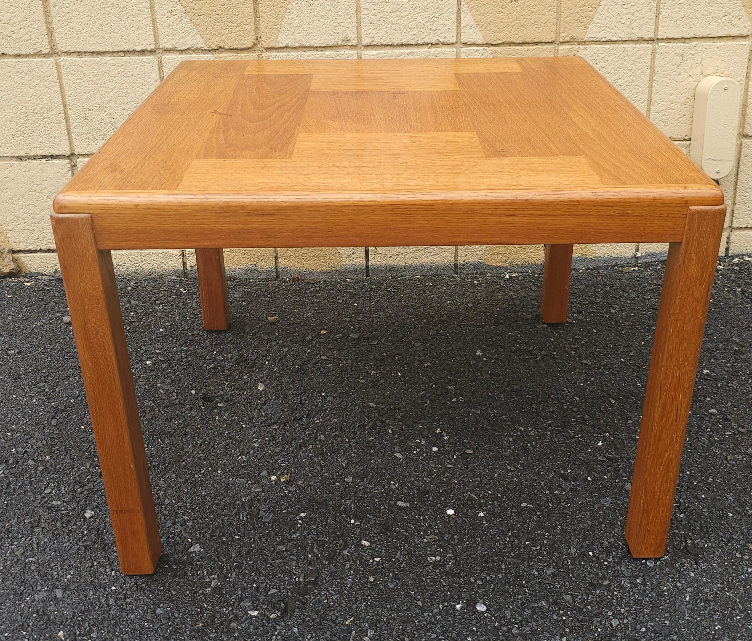 Vejle Stole & Møbelfabrik Danish Modern Teak Side Table For Sale 1