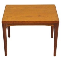 Vejle Stole Møbelfabrik Mid Century Danish Modern Teak Wood Side End Table