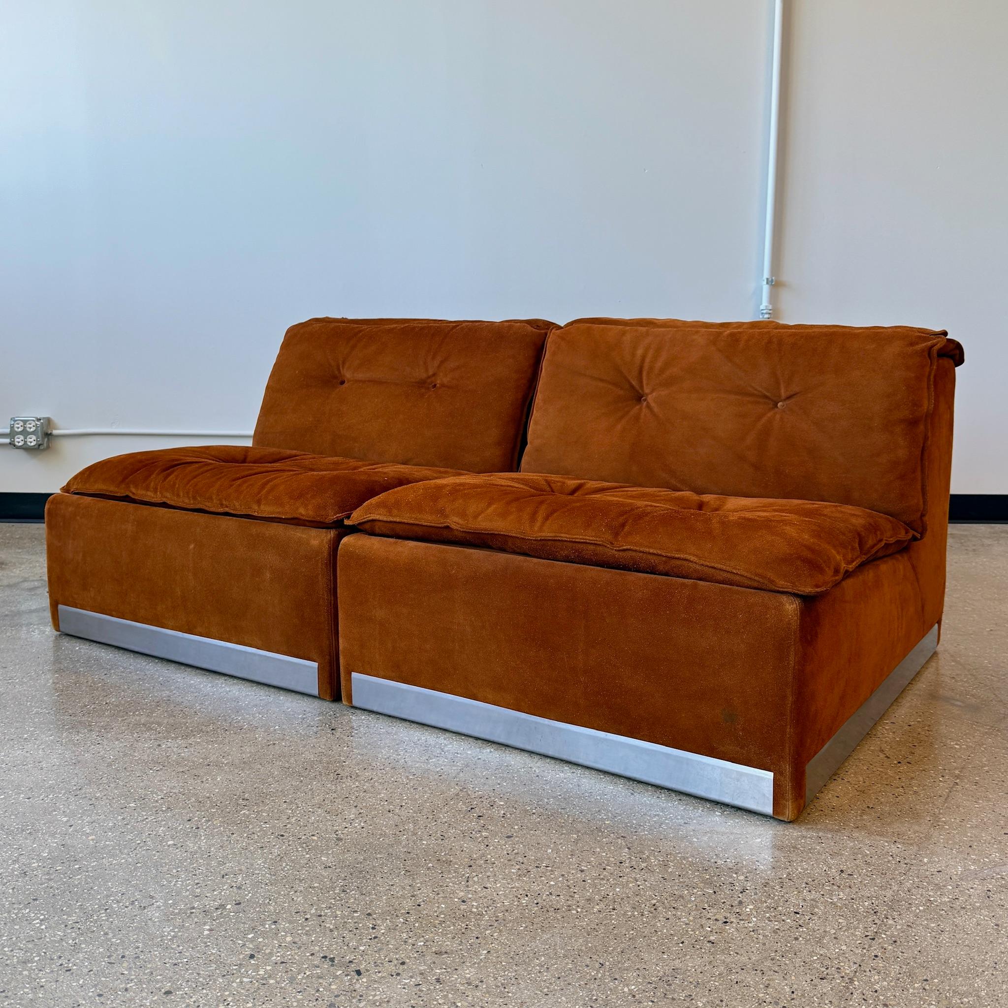Modulare Loungesessel von Giovanni Offredi für Saporiti, Vela Bassa im Angebot 8
