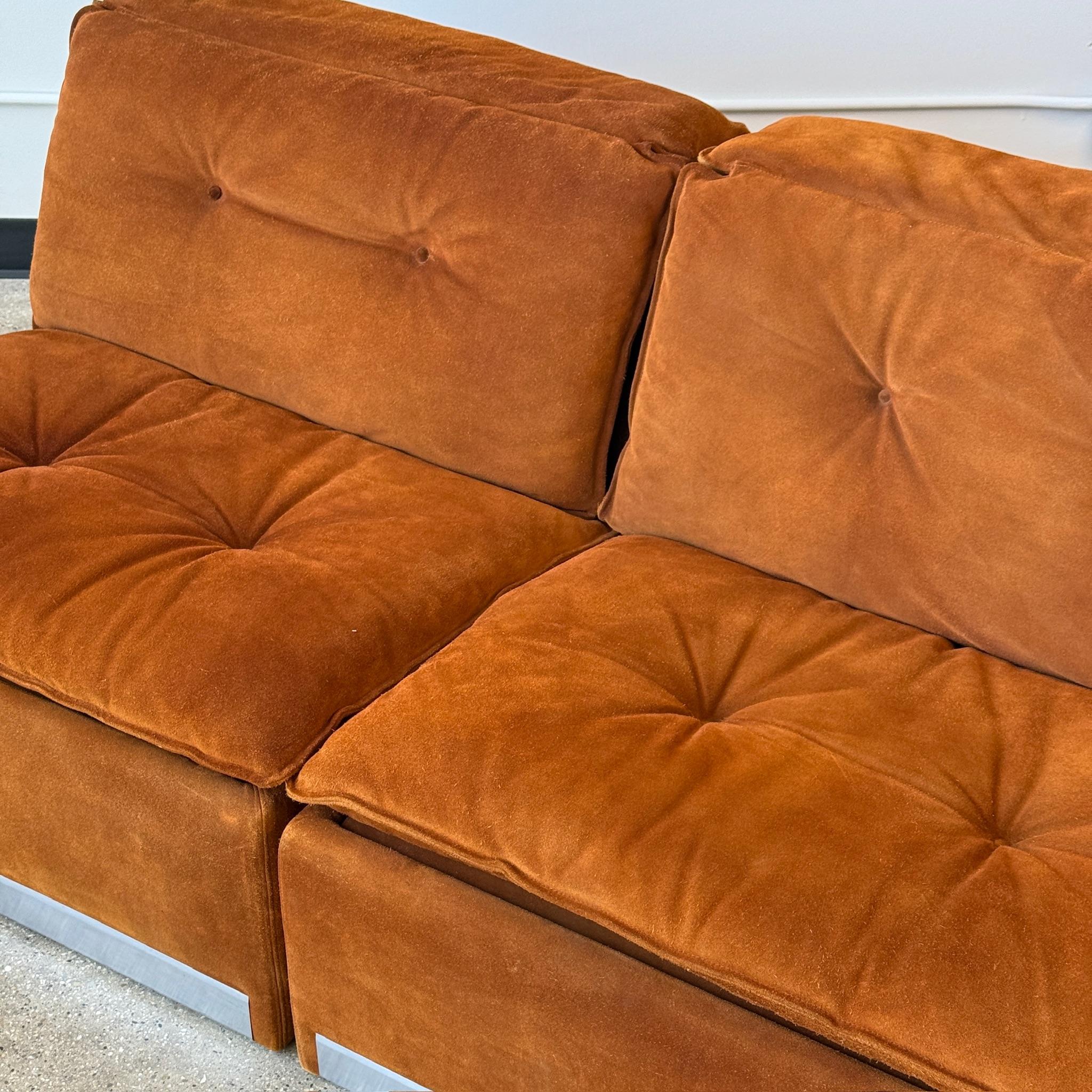 Modulare Loungesessel von Giovanni Offredi für Saporiti, Vela Bassa im Angebot 9