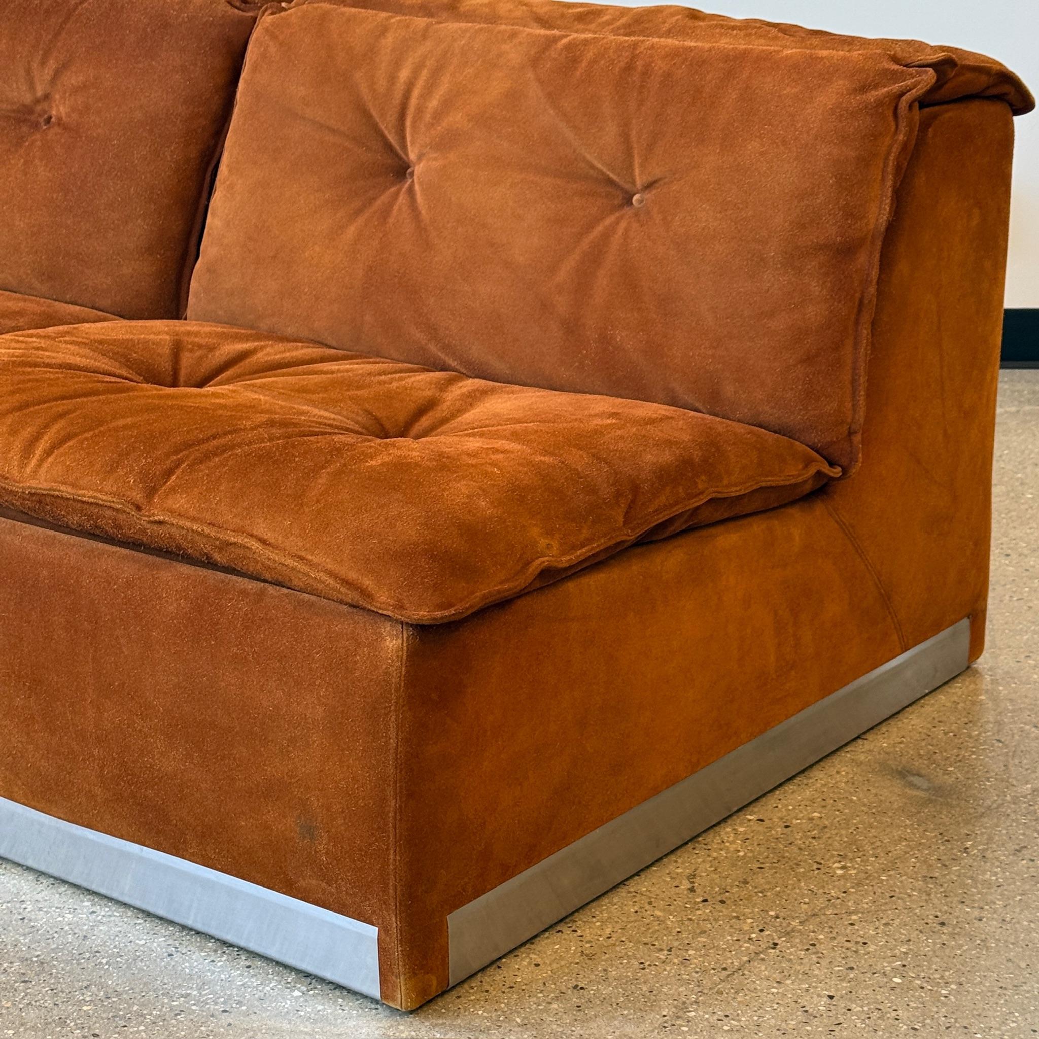 Modulare Loungesessel von Giovanni Offredi für Saporiti, Vela Bassa im Angebot 10