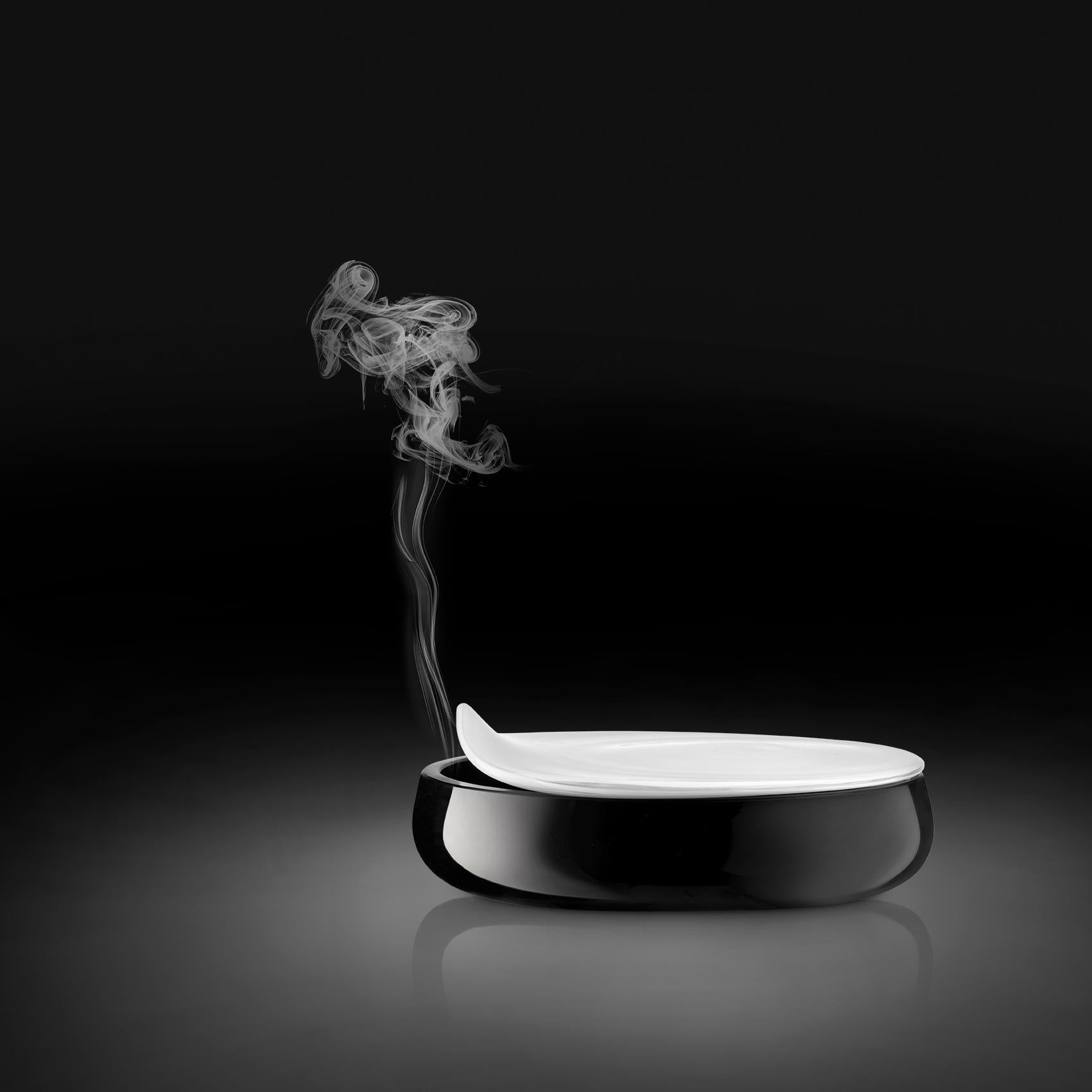 Italian Vela- Murano glass incense burner For Sale