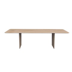 Scented Cedar Wood Outdoor Minimalist Dining Table by Riva 1920, Customizable