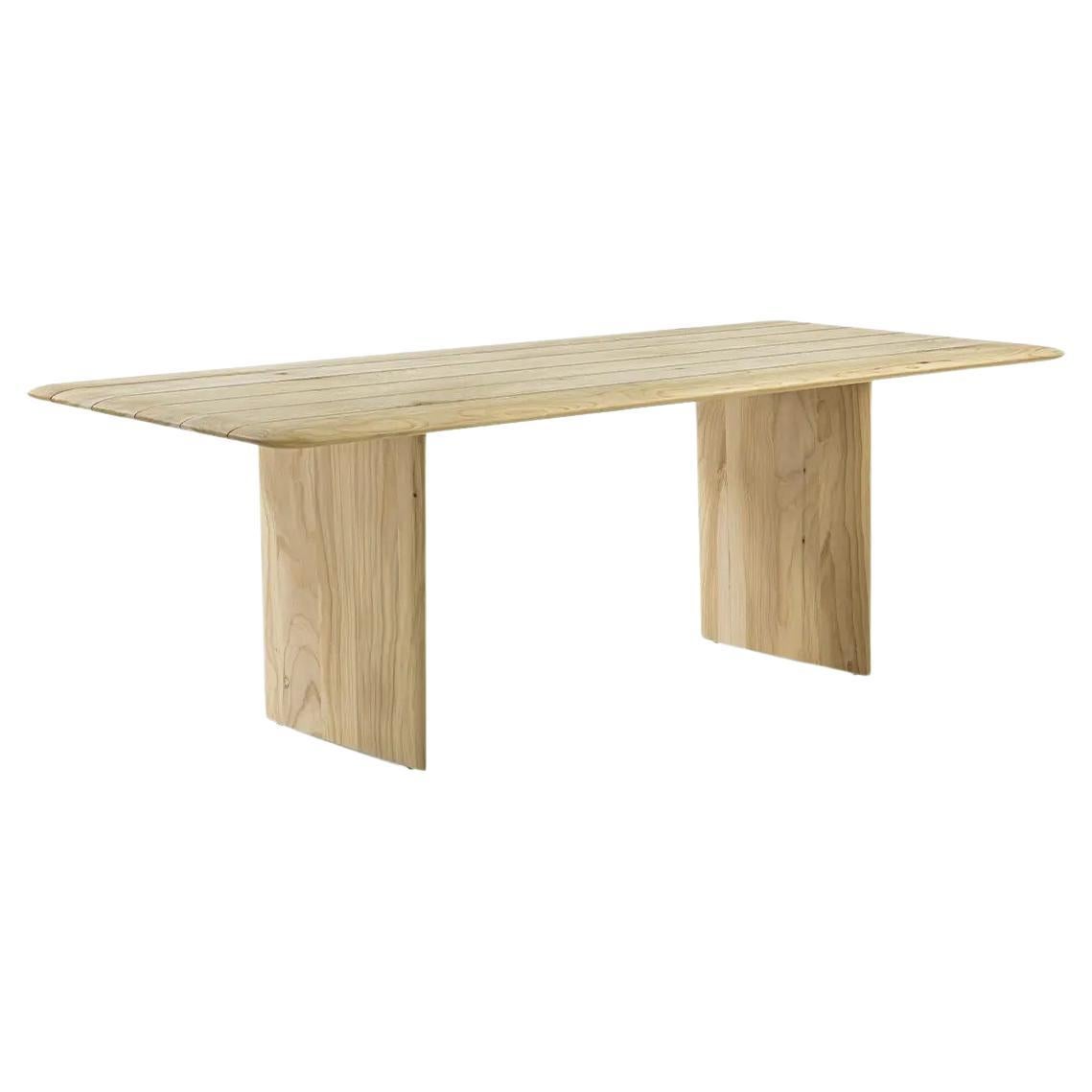Vela Outdoor Scented Cedar Wood Dining Table by Riva 1920 For Sale