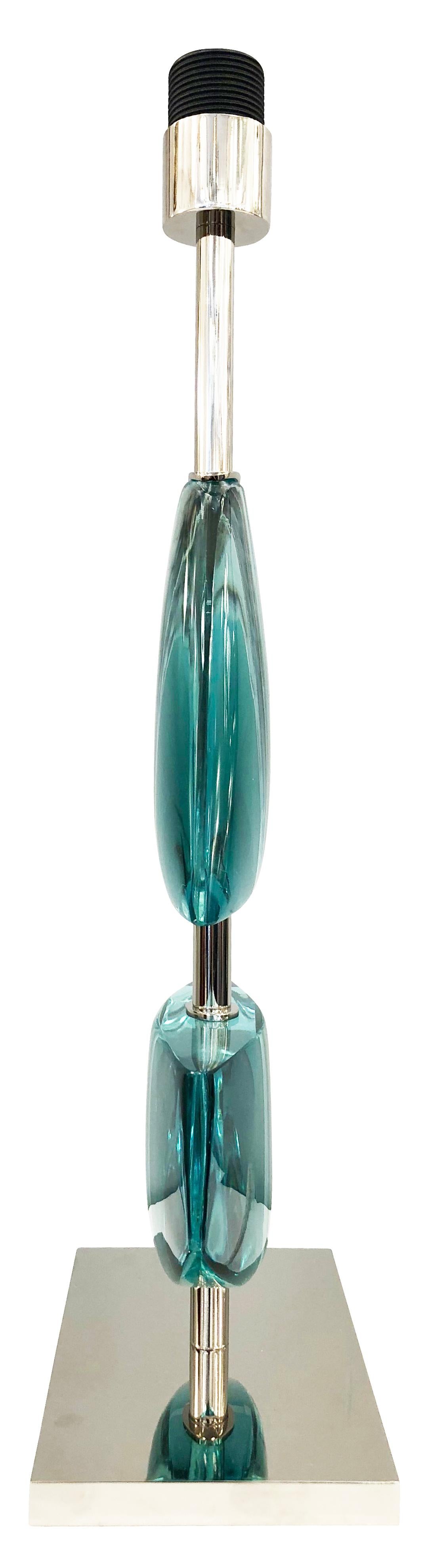 Italian Vela Table Lamp by Effetto Vetro for Gaspare Asaro For Sale