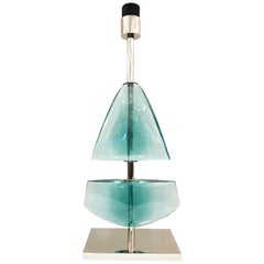 Vela Table Lamp by Effetto Vetro for Gaspare Asaro