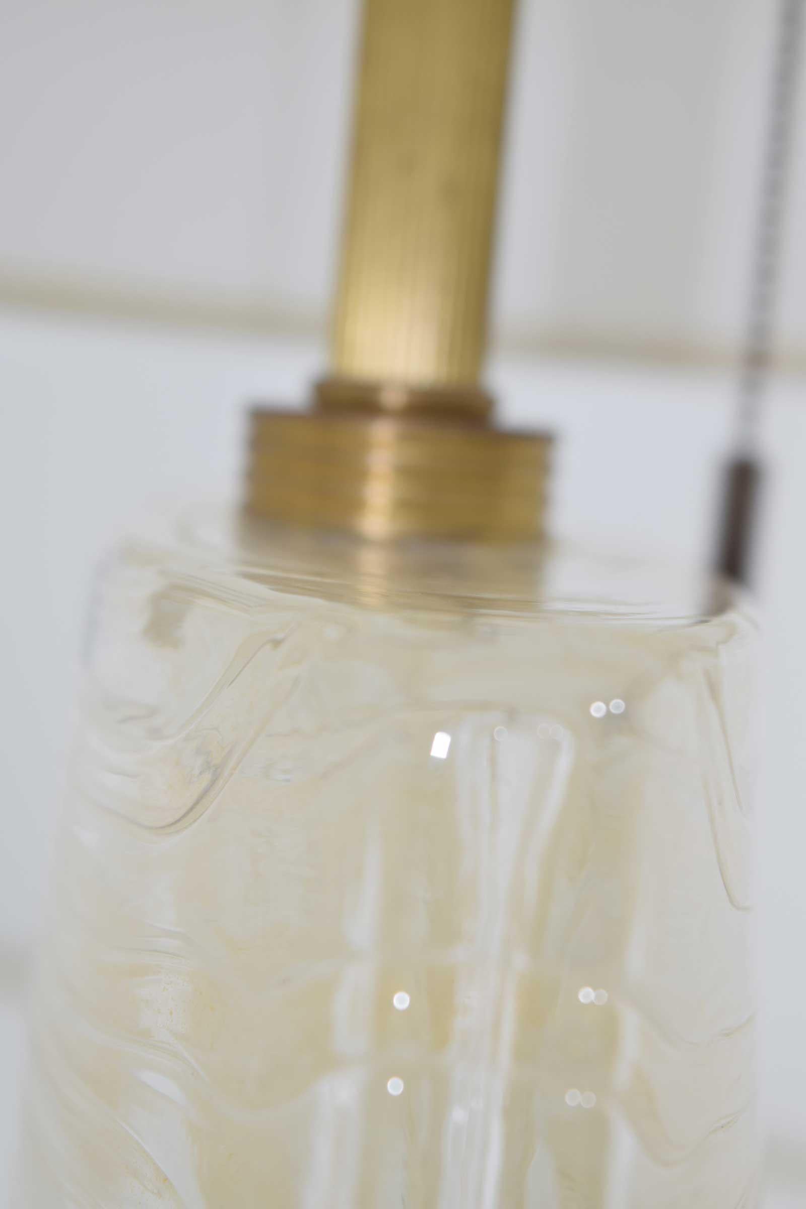 Contemporary Vela Venetian Glass Lamp by Donghia