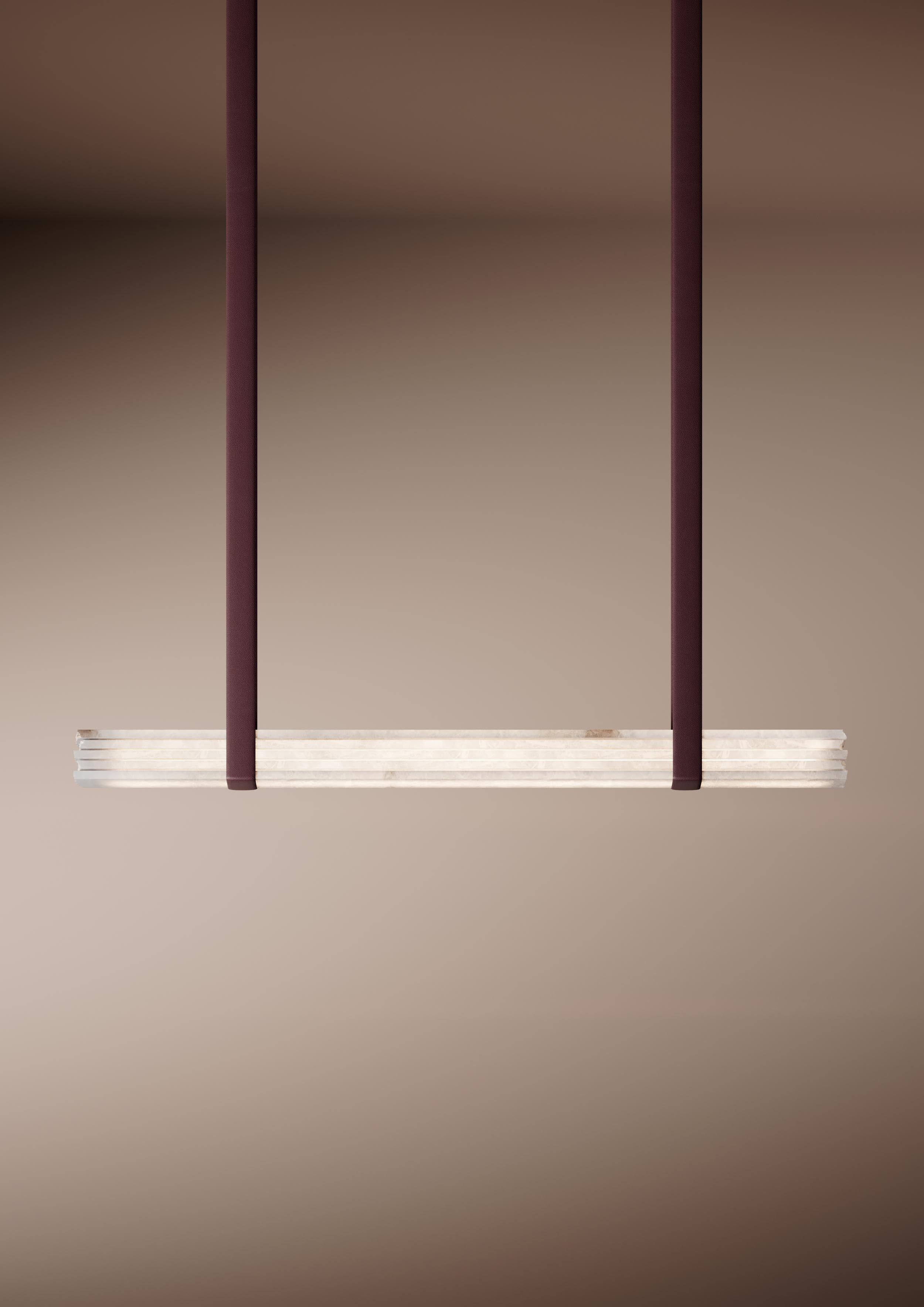 Velathri 1200 Alabaster Applique Wall Sconce by Alabastro Italiano Moderno en venta