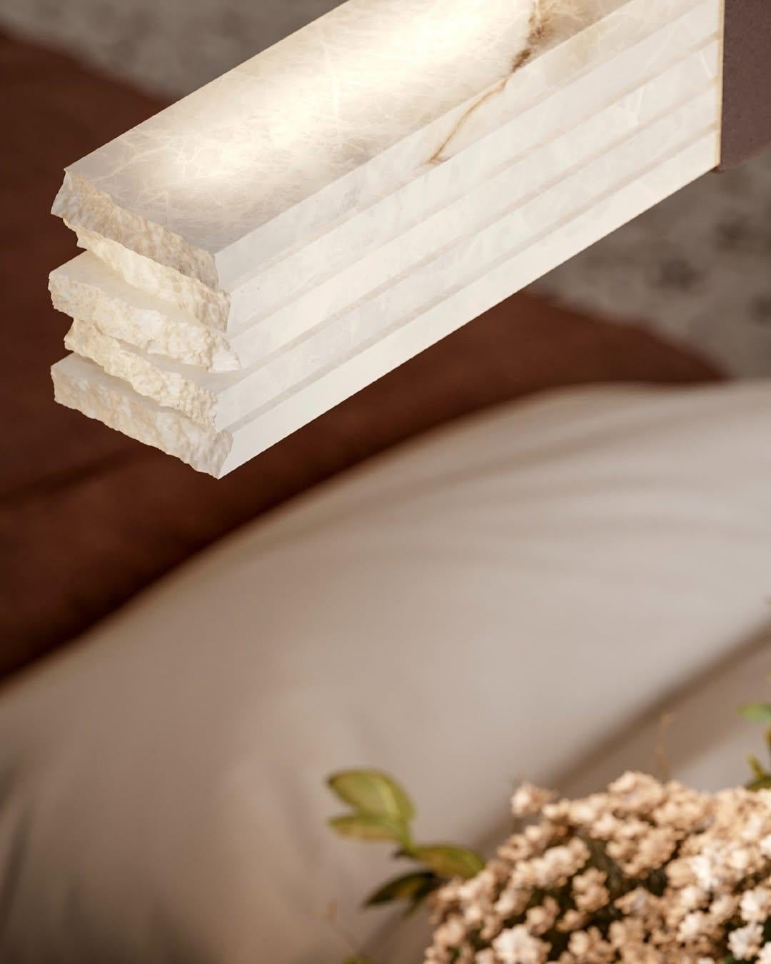 Velathri 1200 Alabaster Applique Wall Sconce by Alabastro Italiano Otro en venta