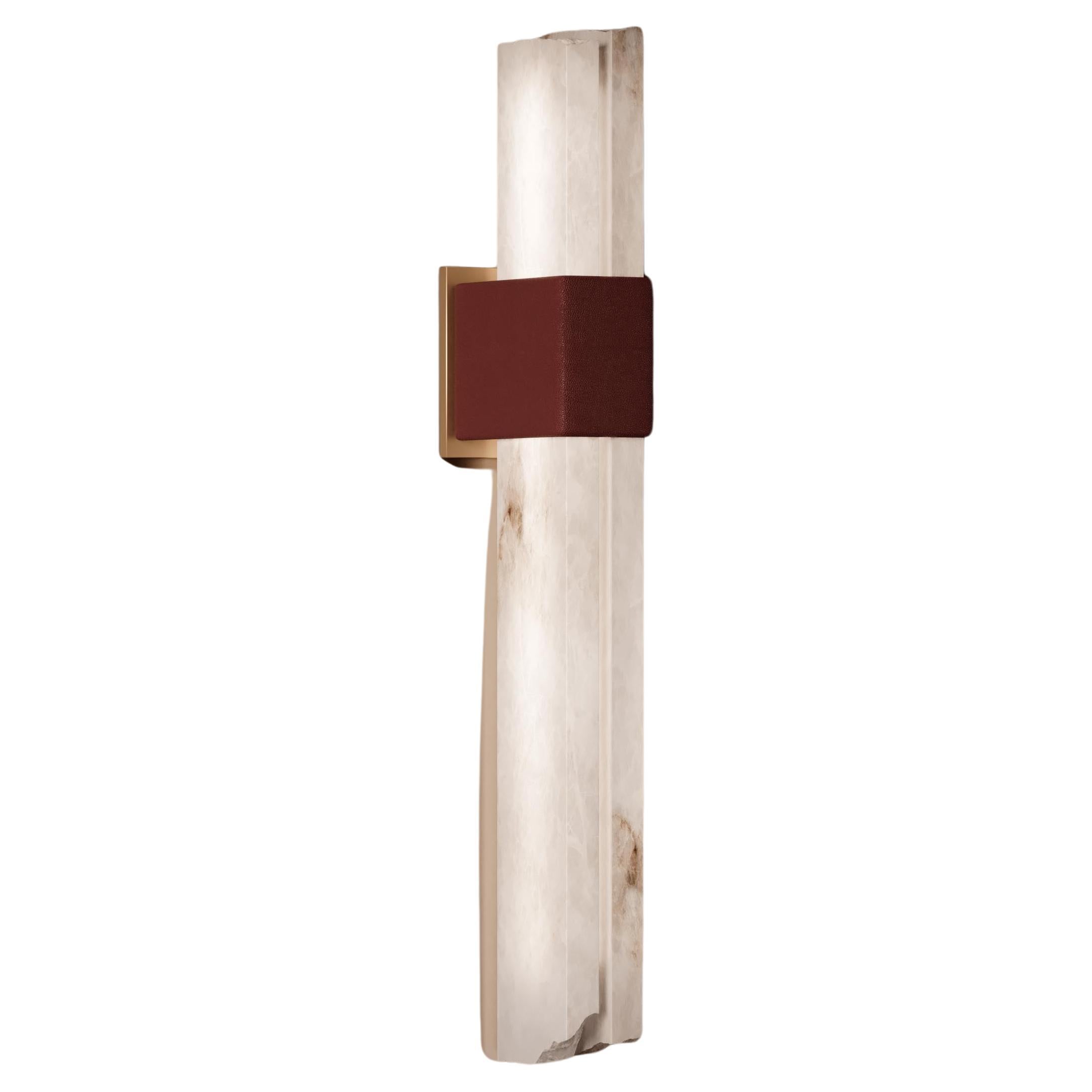 Velathri 600 Alabaster Applique Wall Sconce by Alabastro Italiano