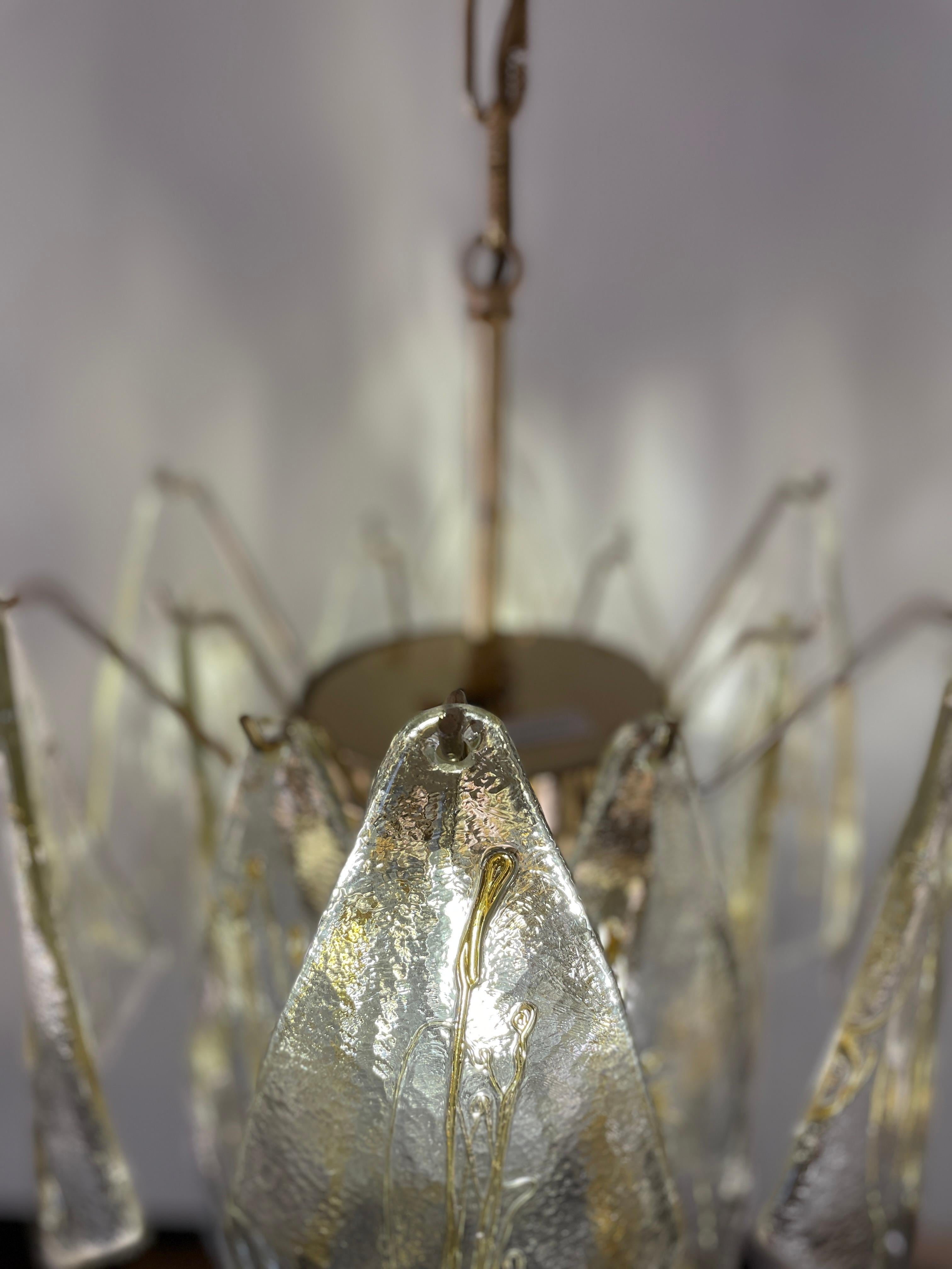 Vele, Murano Pendant Lamp by La Murrina, 1980s For Sale 2