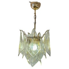 Lampe suspendue Vele de Murano par La Murrina, années 1980