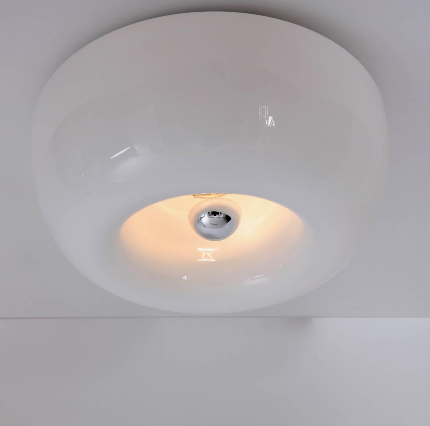 Mid-Century Modern Velella Flush Mount or Wall Lamp by Achille & Pier Giacomo Castiglioni for Flos