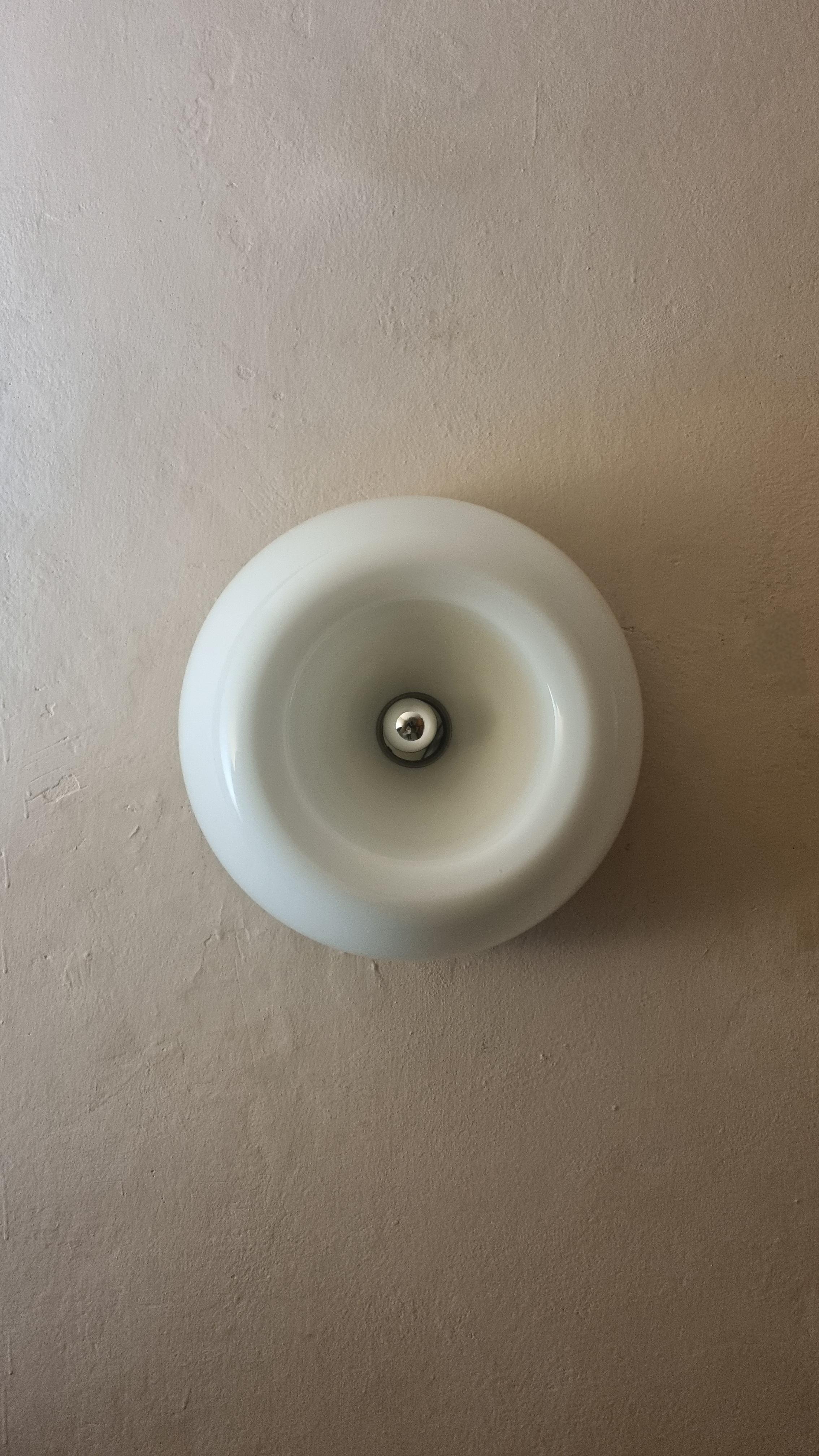 Velella wall sconces designed by Castiglioni brothers for Flos 1967 For Sale 5