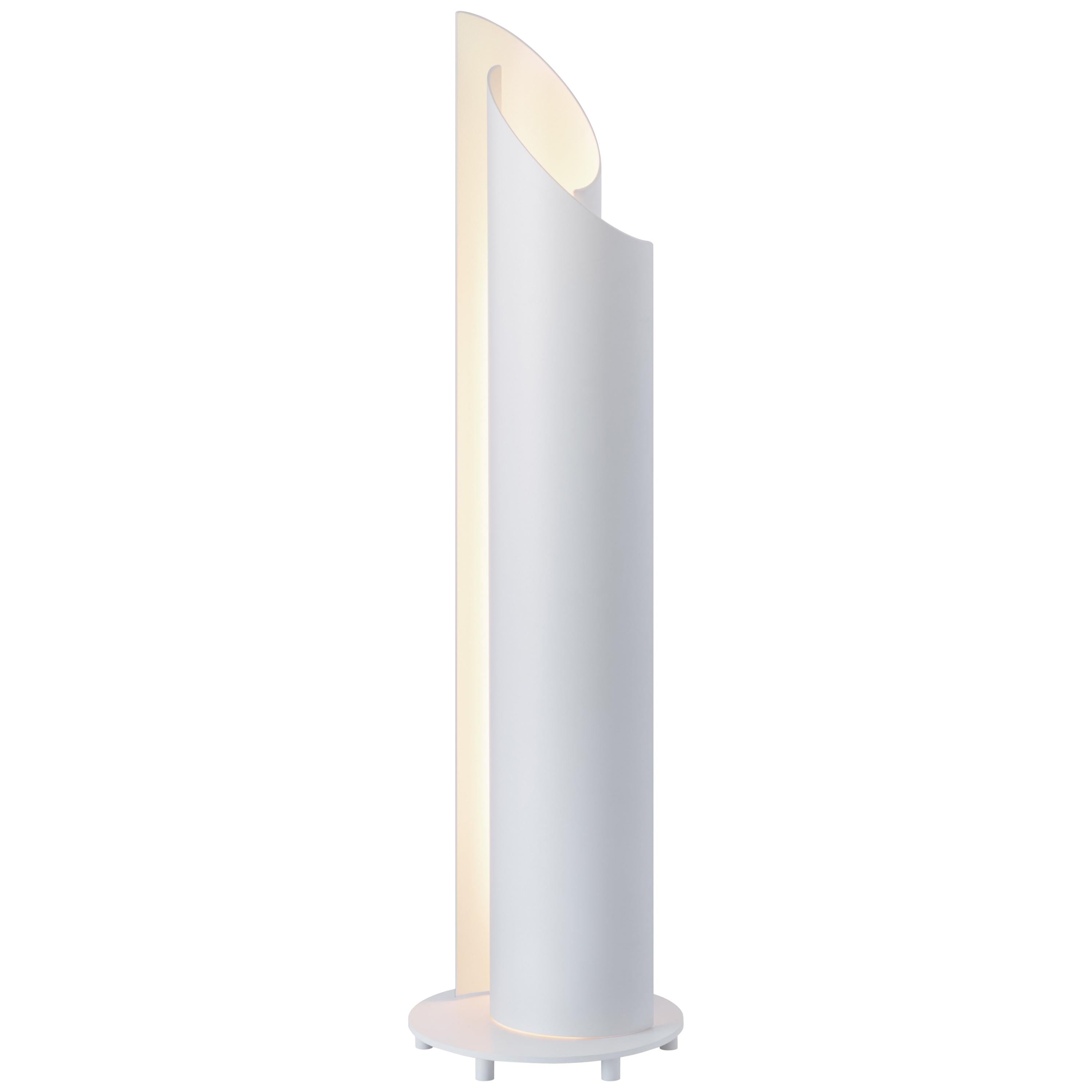 Vella Table Lamp in White by Pablo Designs