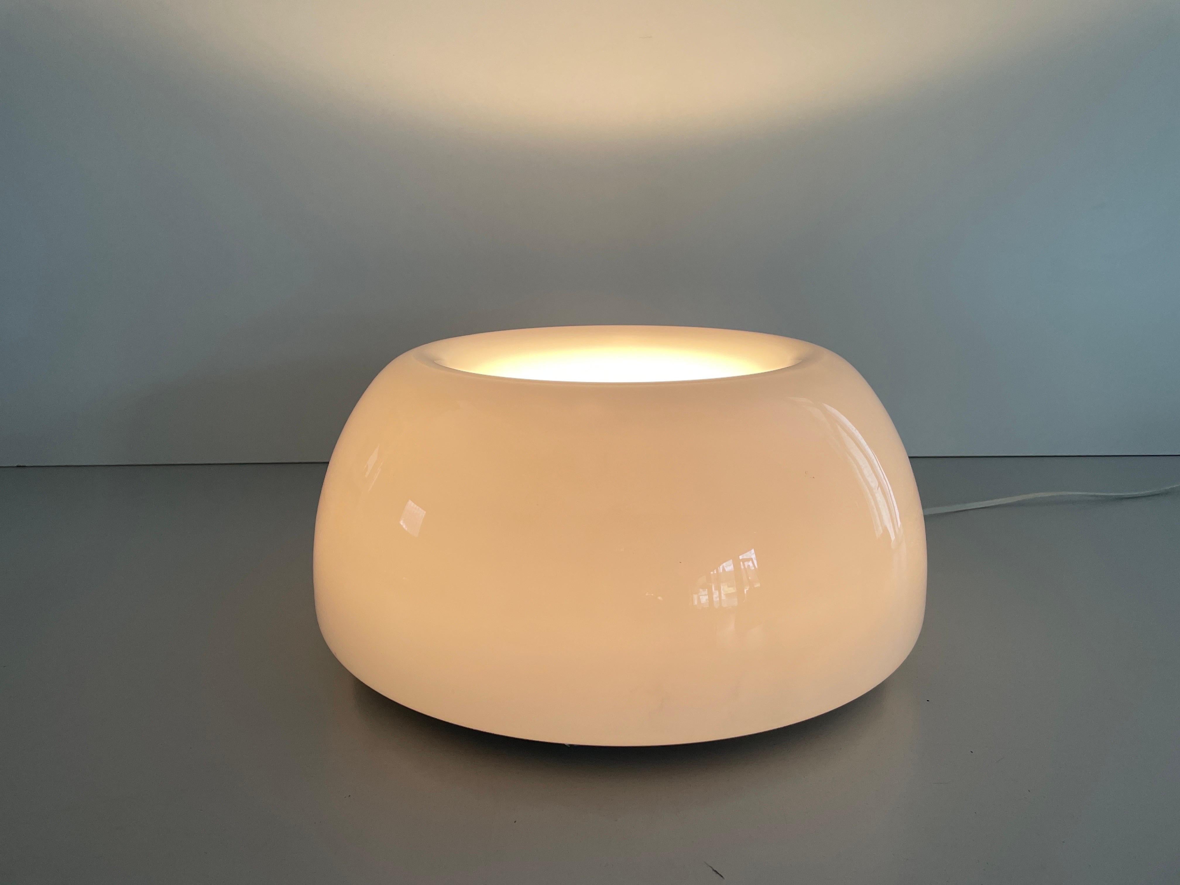 Montatura ad incasso opalina 'Vellela' di Achille Castiglioni per Flos, anni '60, Germania in vendita 4