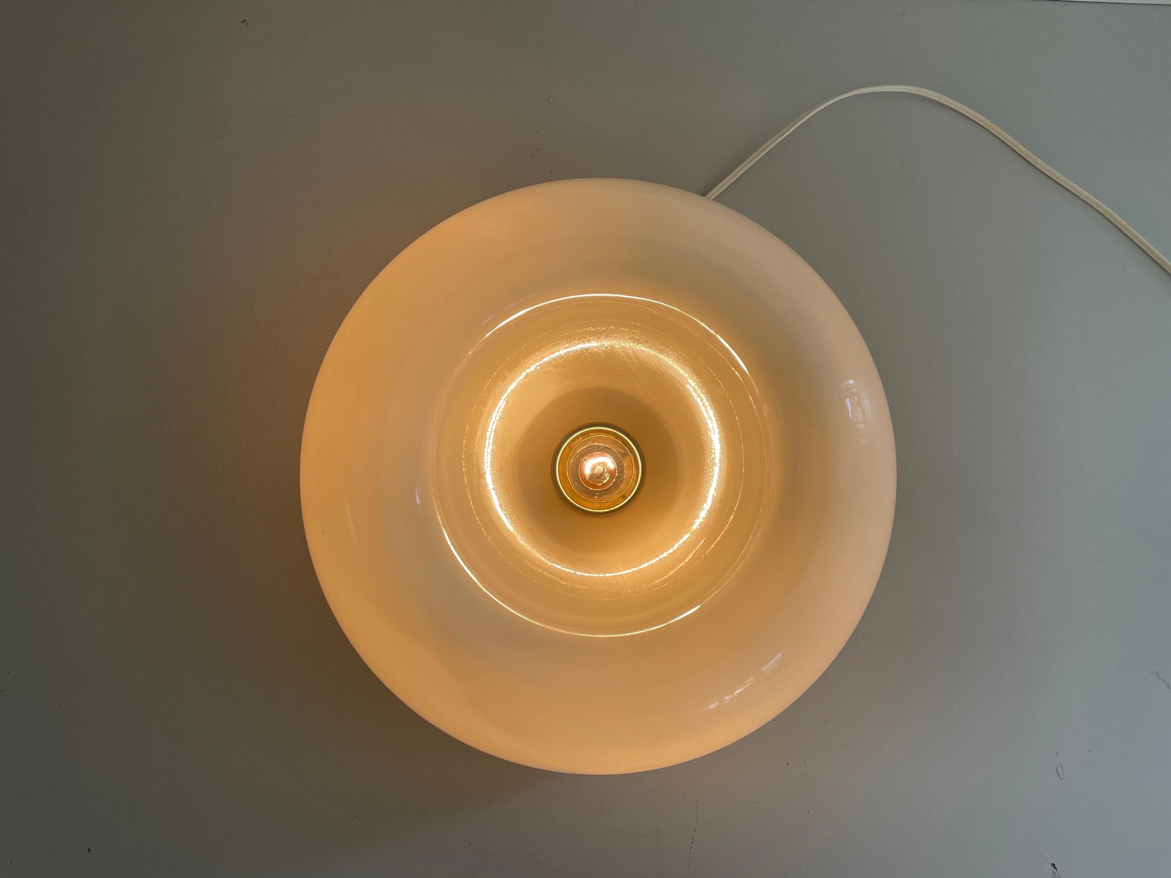 'Vellela' Opaline Flush Mount by Achille Castiglioni for Flos, 1960s, Germany For Sale 7