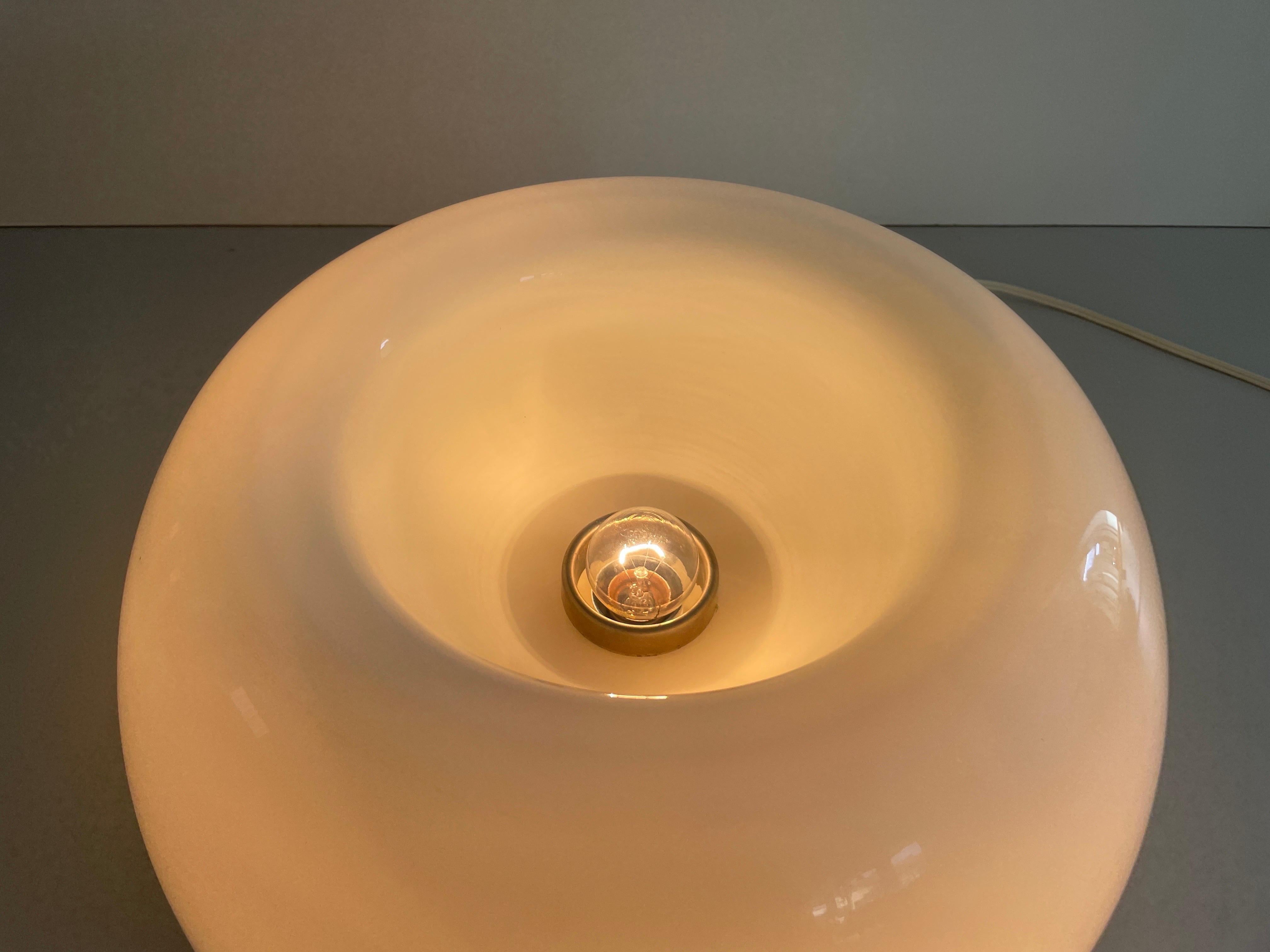 'Vellela' Opaline Flush Mount by Achille Castiglioni for Flos, 1960s, Germany For Sale 9