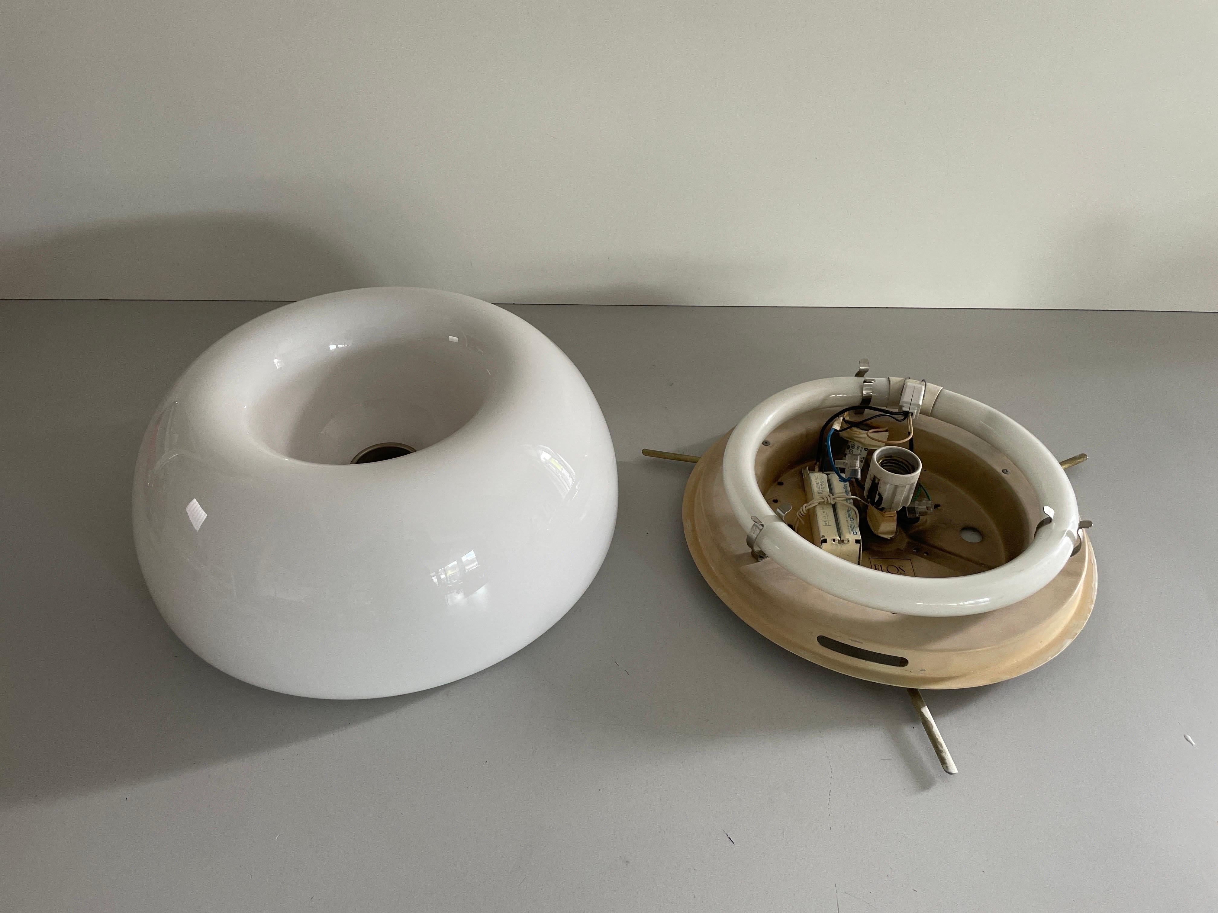 Opal-Einbaubeleuchtung „Vellela“ von Achille Castiglioni für Flos, 1960er Jahre, Deutschland im Angebot 10