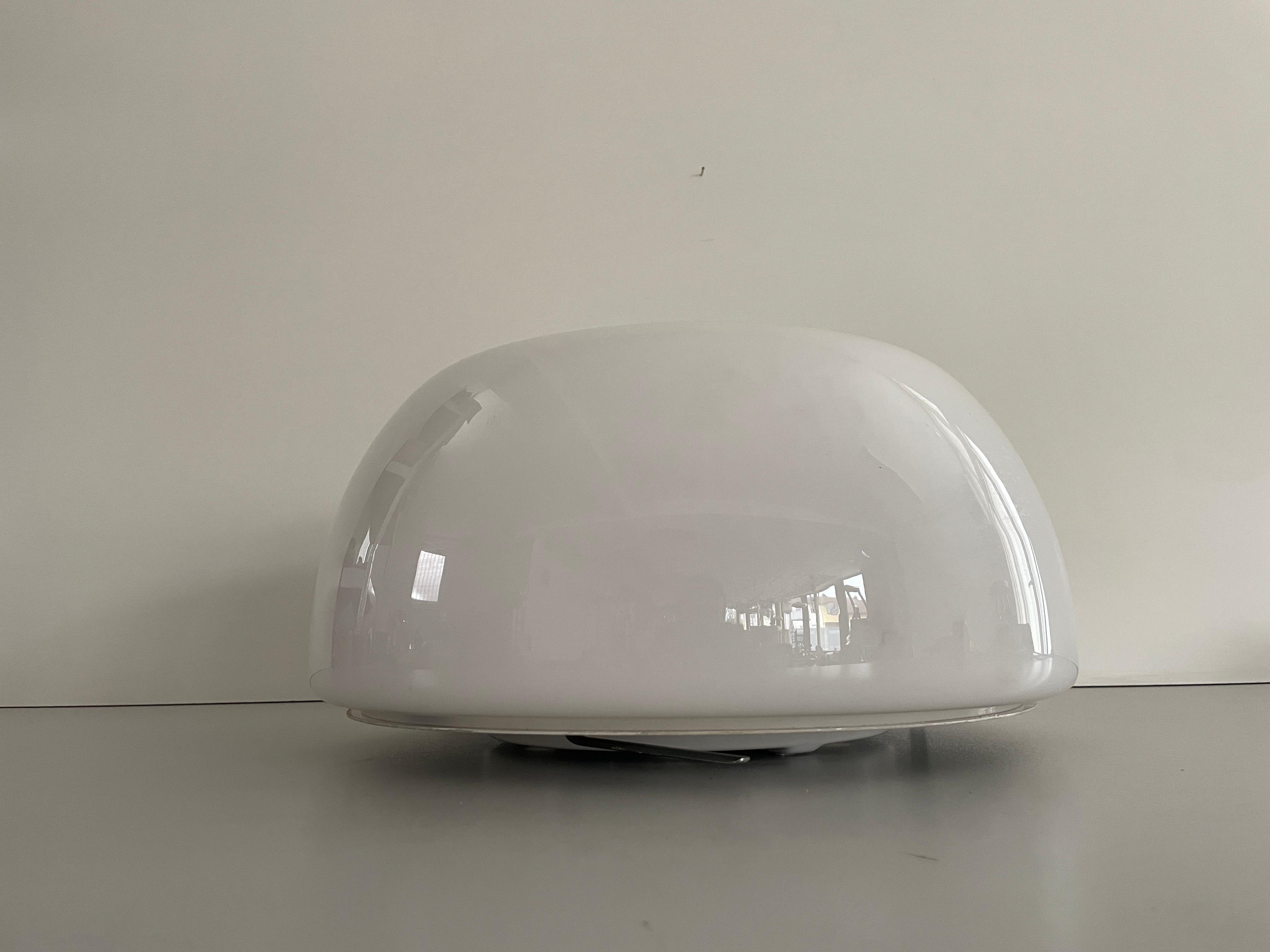 Montatura ad incasso opalina 'Vellela' di Achille Castiglioni per Flos, anni '60, Germania in vendita 1