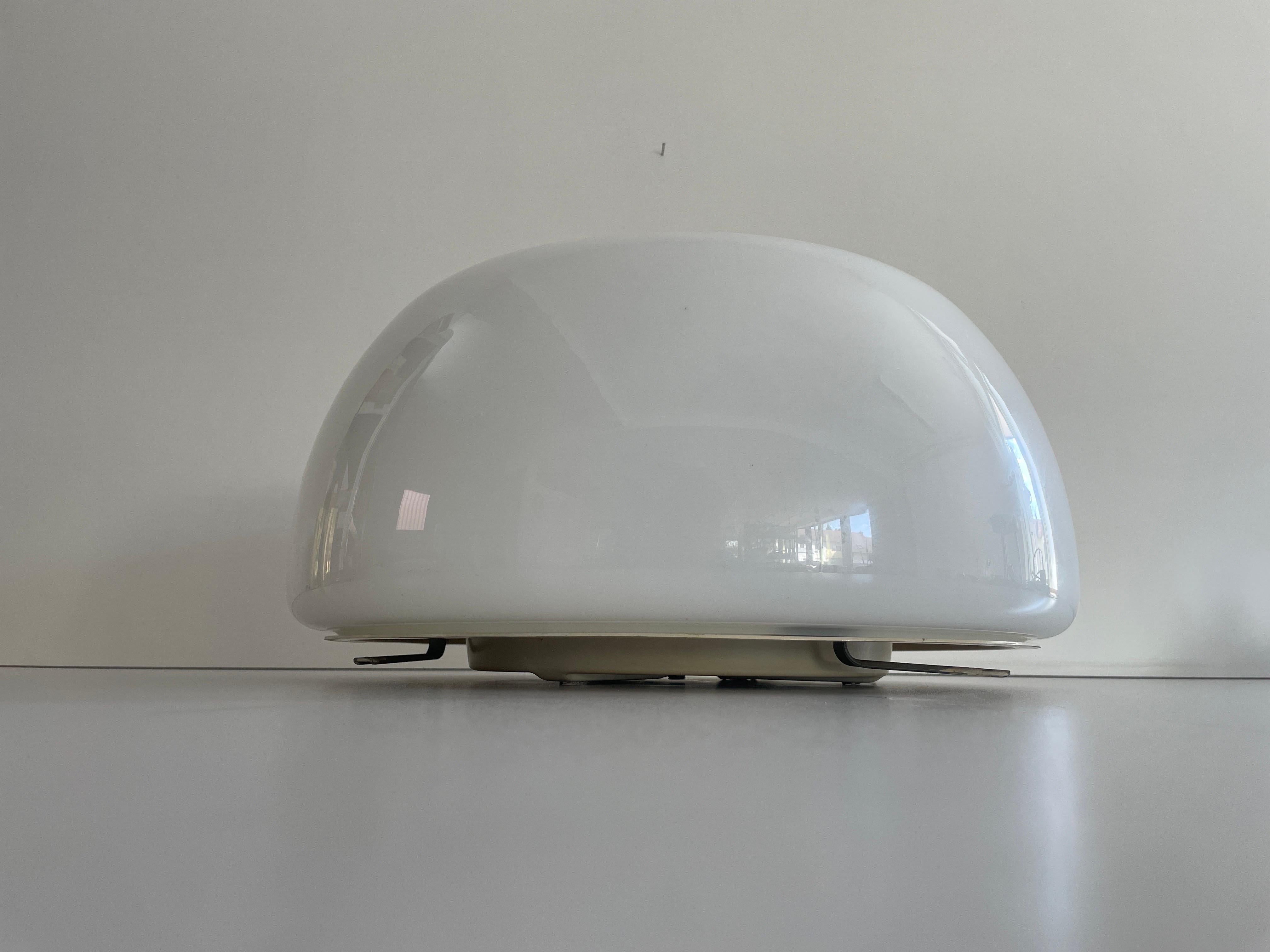 'Vellela' Opaline Flush Mount by Achille Castiglioni for Flos, 1960s, Germany For Sale 2