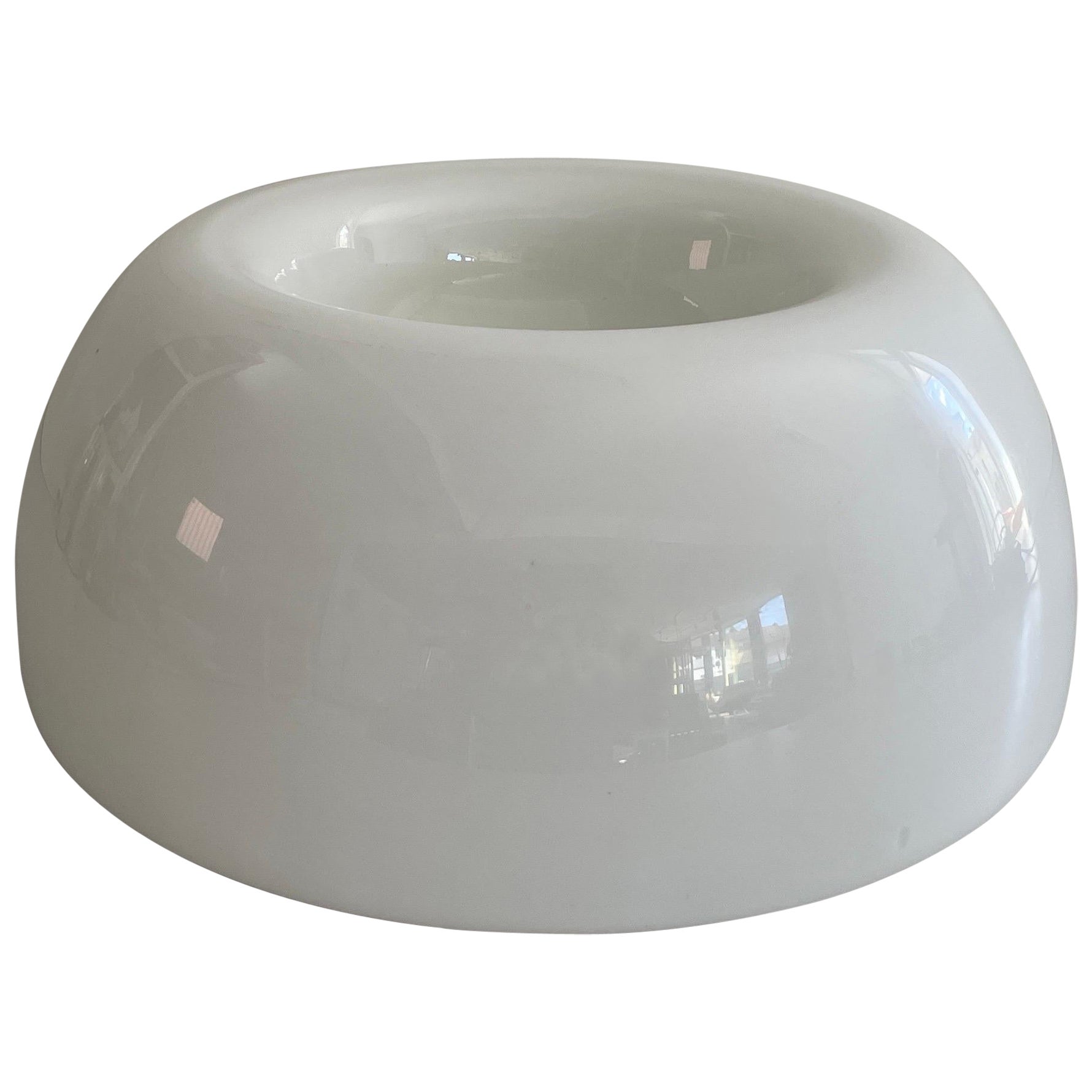 'Vellela' Opaline Flush Mount by Achille Castiglioni for Flos, 1960s, Germany