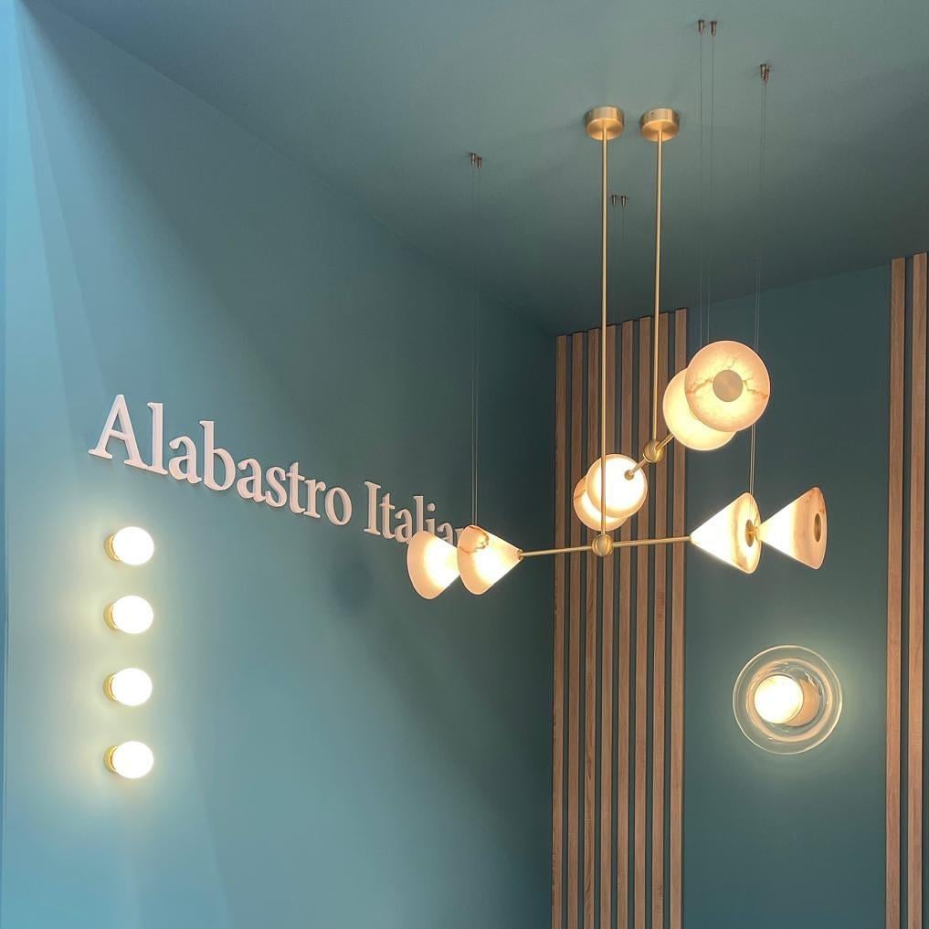 Lámpara de suspensión Velos by Alabastro Italiano Otro en venta