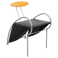 Velox Chair by Massimo Iosa Ghini Postmodern 1980s Italian Accent Armchair
