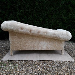 Velvet and Bronze Sofa by Elisabeth Garouste & Mattia Bonetti, 20th Century