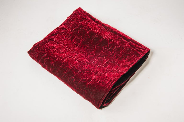Velvet Swell Blanket with Purple Roses For Sale at 1stDibs purple