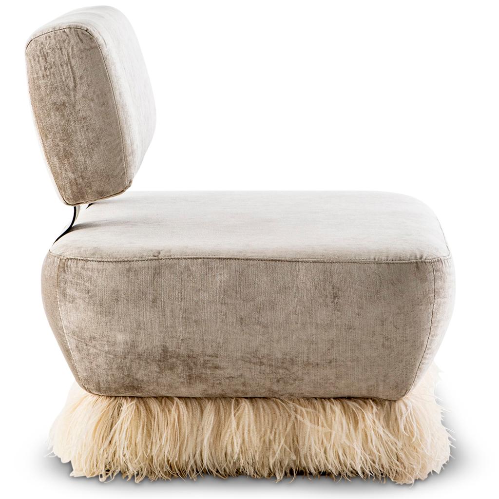 ostrich lounge chaise