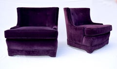 Velvet Club Chairs
