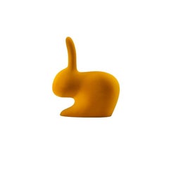 Velvet Dark Gold Rabbit Door Stopper / Bookends