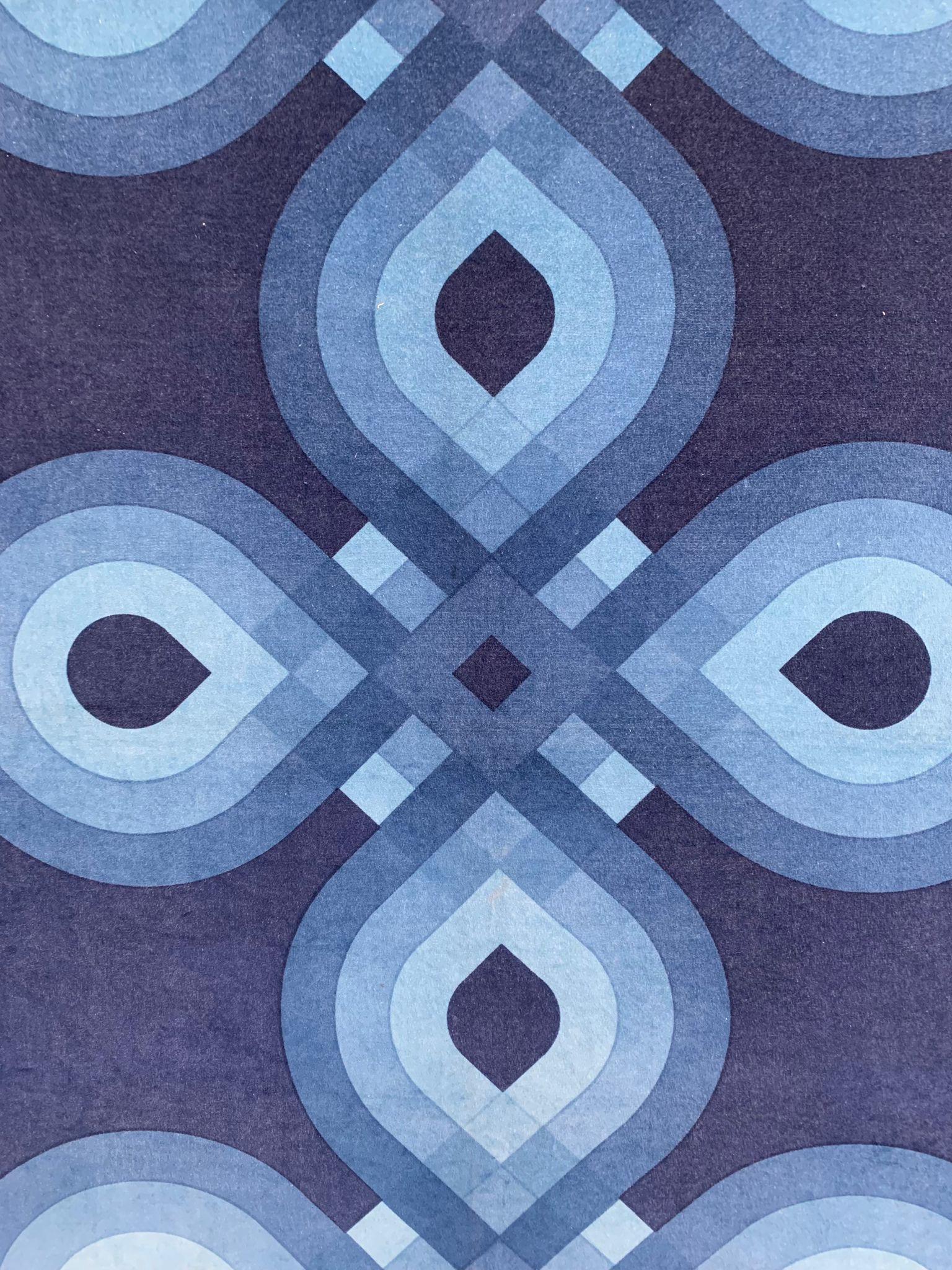 Velvet decorative panel by Gaetano Pesce 