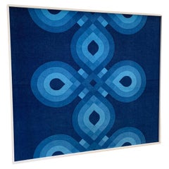 Velvet decorative panel by Gaetano Pesce "Arlecchino", 1970s