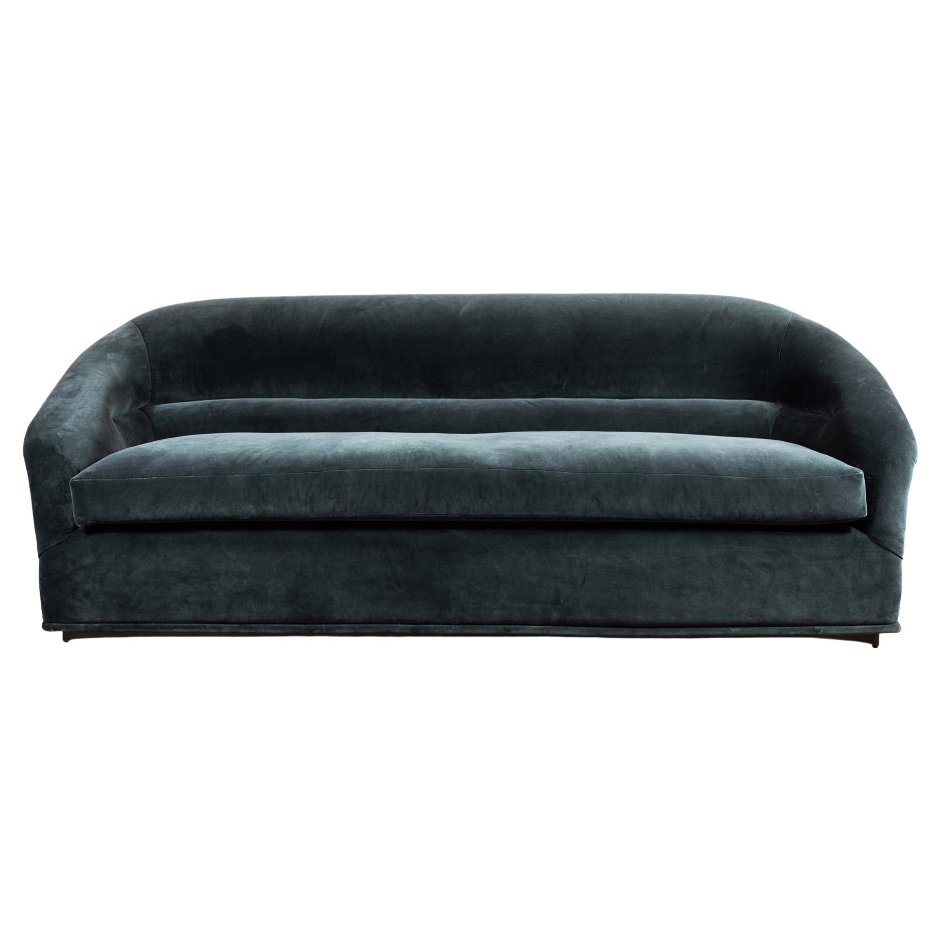 Velvet Huxley Sofa by Lawson-Fenning