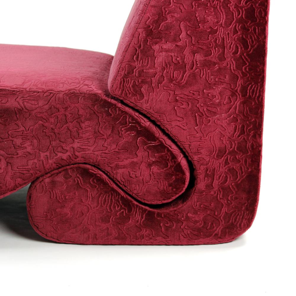 Velvet Lounge Chairs from Hotel Kyjev by Ivan Matusik, Czechoslovakia, 1970 3