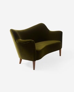 Divano in velluto con seduta d'amore di Alfred Christensen, 1950 ca.