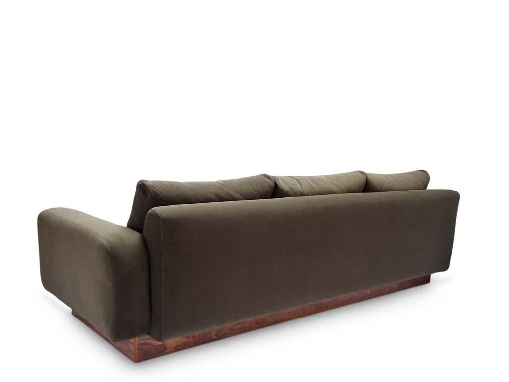 American Velvet Mesa Sofa by Lawson-Fenning For Sale