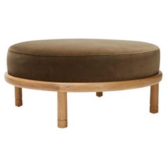 Velvet Moreno Ottoman by Lawson-Fenning